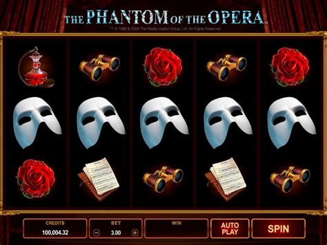 Phantom of the Opera Slot Machine by Microgaming .